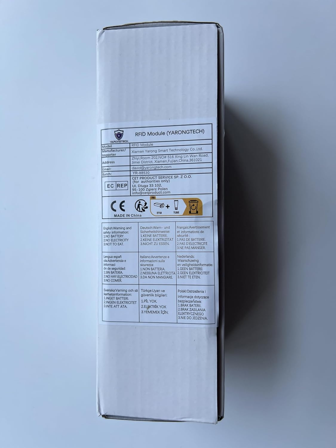 YARONGTECH Blank ISO14443A RFID MIFARE Classic&reg; 1K Card (Pack of 200) image number 4