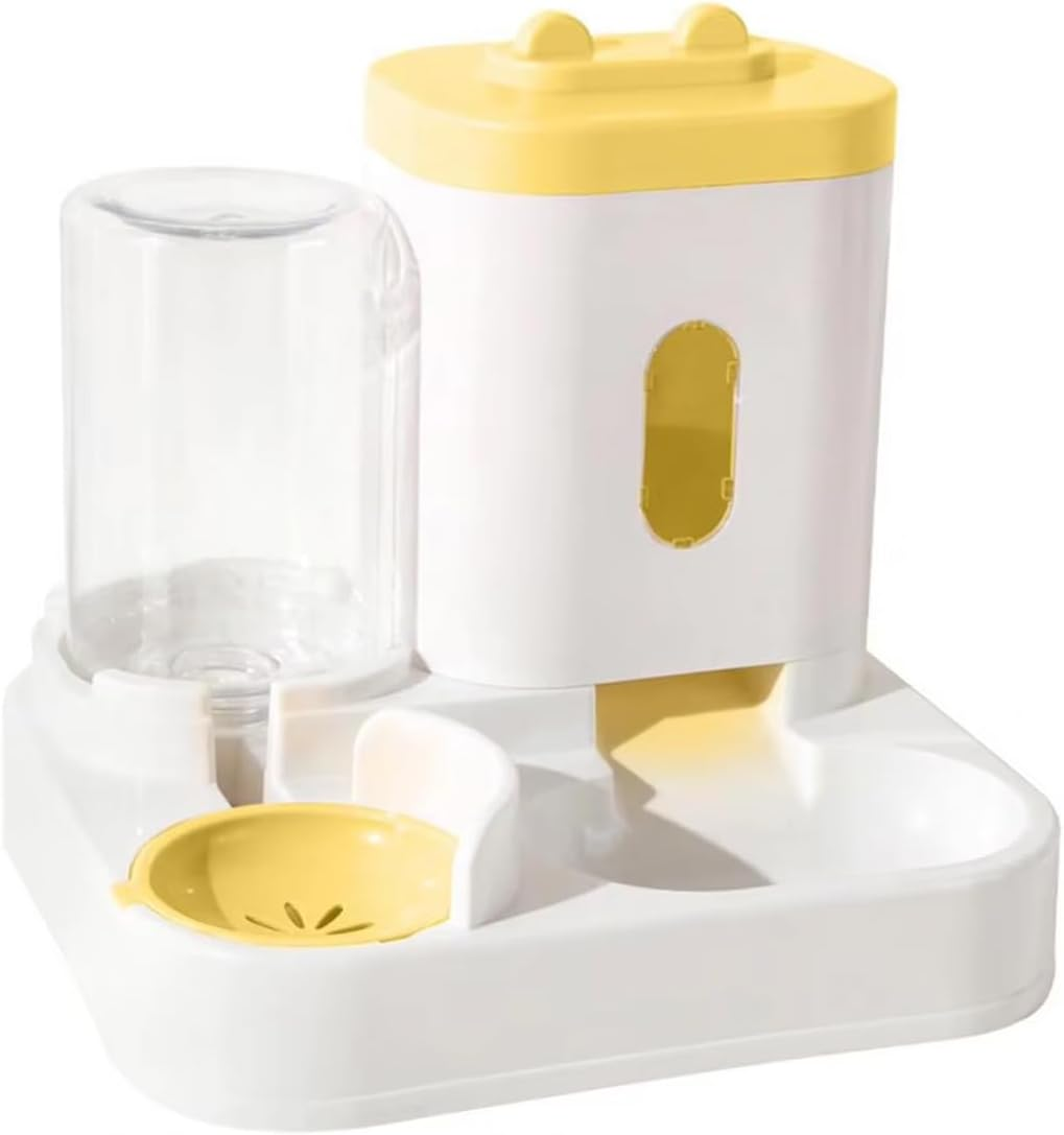 AIMALL Large Capacity Pet Feeder and Water Dispenser, Automatic Cat and Dog Feeding Station, 10-Day Worry-Free, Integrated Food and Drink System