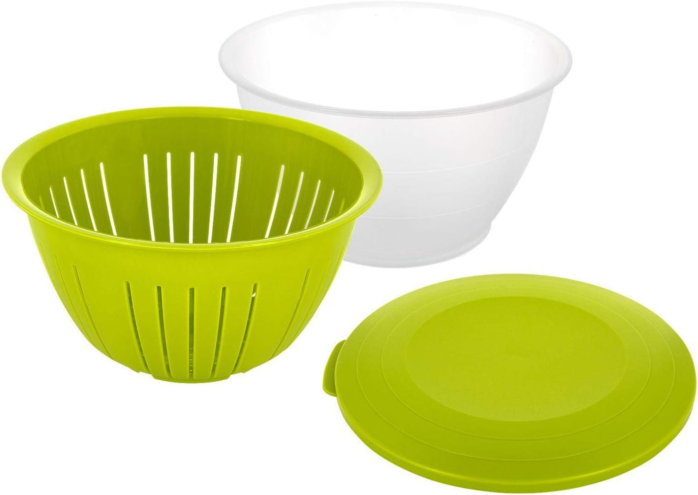 Westmark 4004094000232 Bowl, Strainer, Lid, Green image number 2