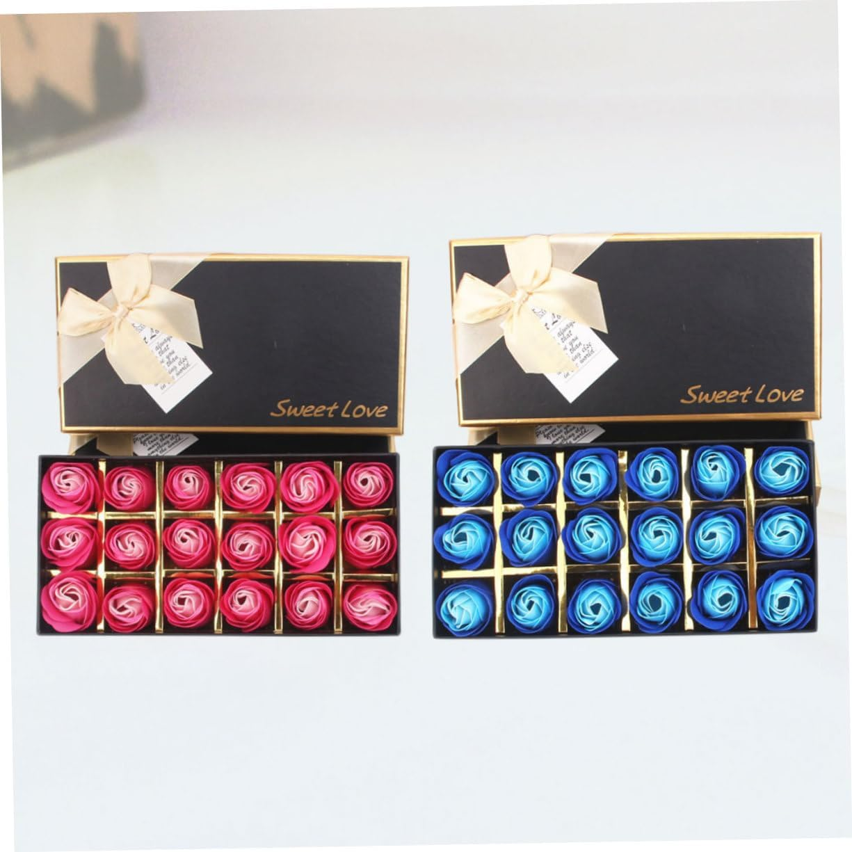 OHPHCALL Flower Soap Mothers Day Present Soap Flower Box Creative for Mom or Girlfriend image number 6