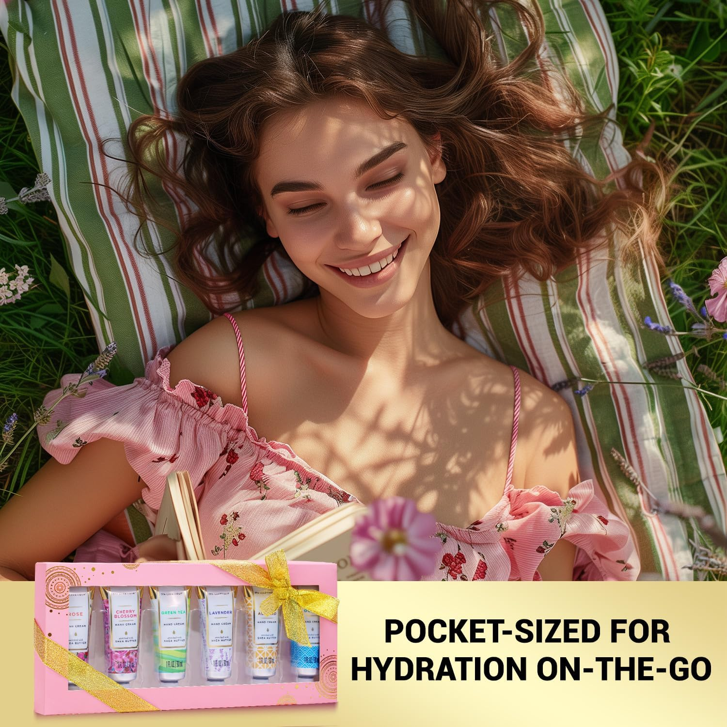 Spa Luxetique Shea Butter 6Pc Hand Cream Gift Set image number 3