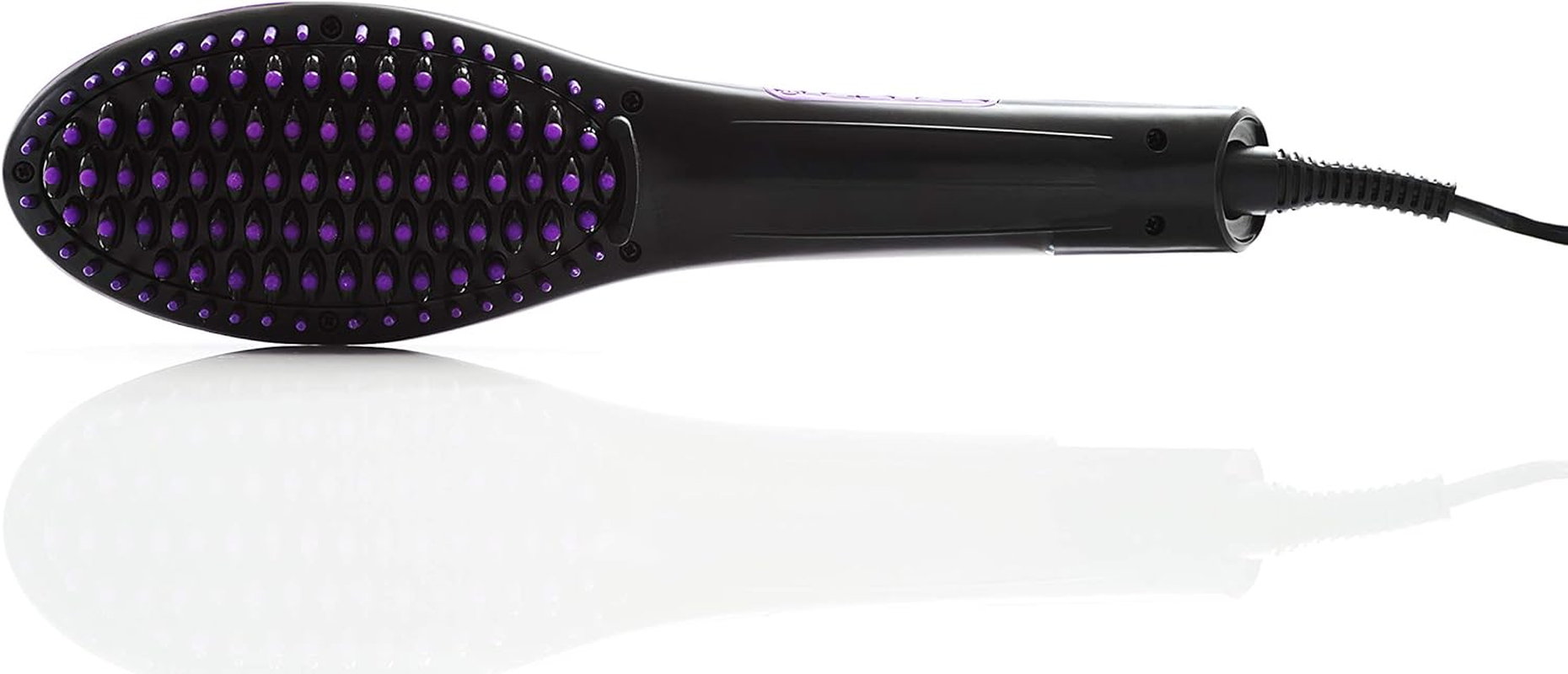 Fusion Ceramic Hair Straightening Brush in Purple image number 1