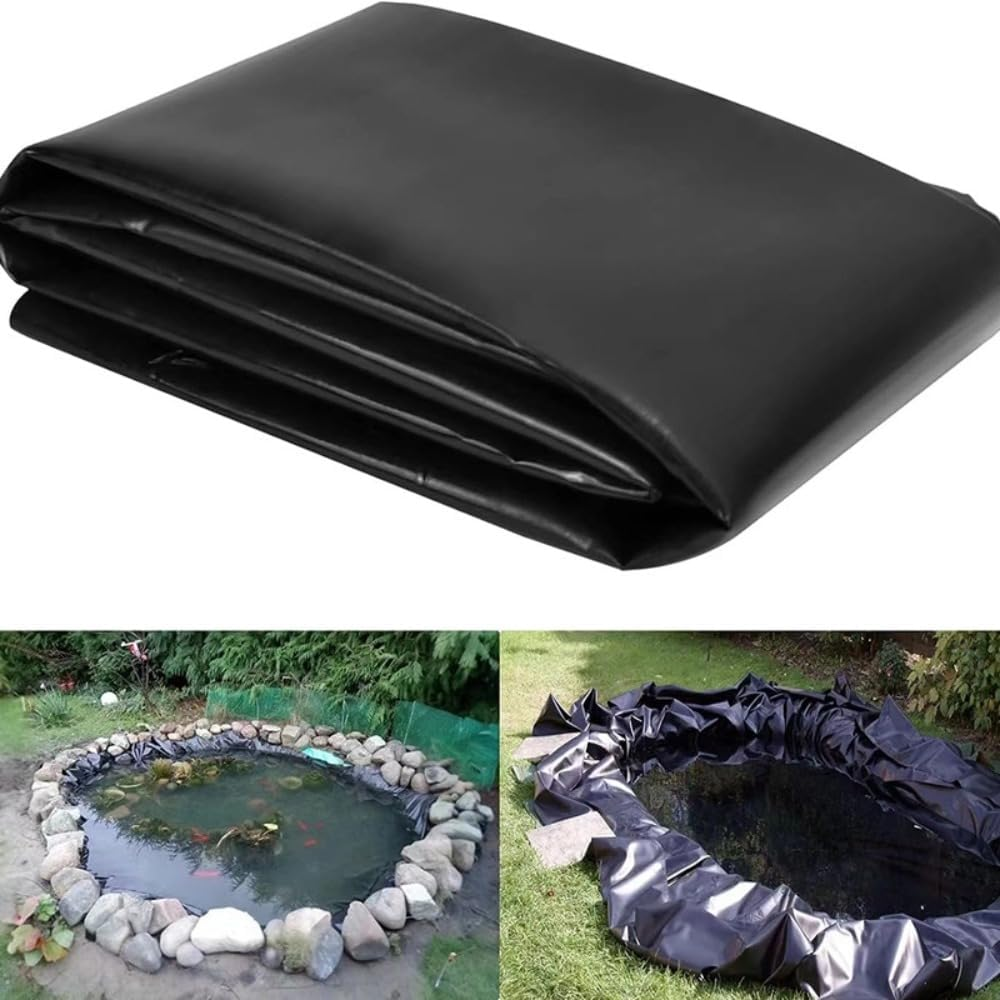 2X3M Pond Liner Garden Pond Liner for Fish Ponds, Streams Fountains and Garden Waterfall image number 2