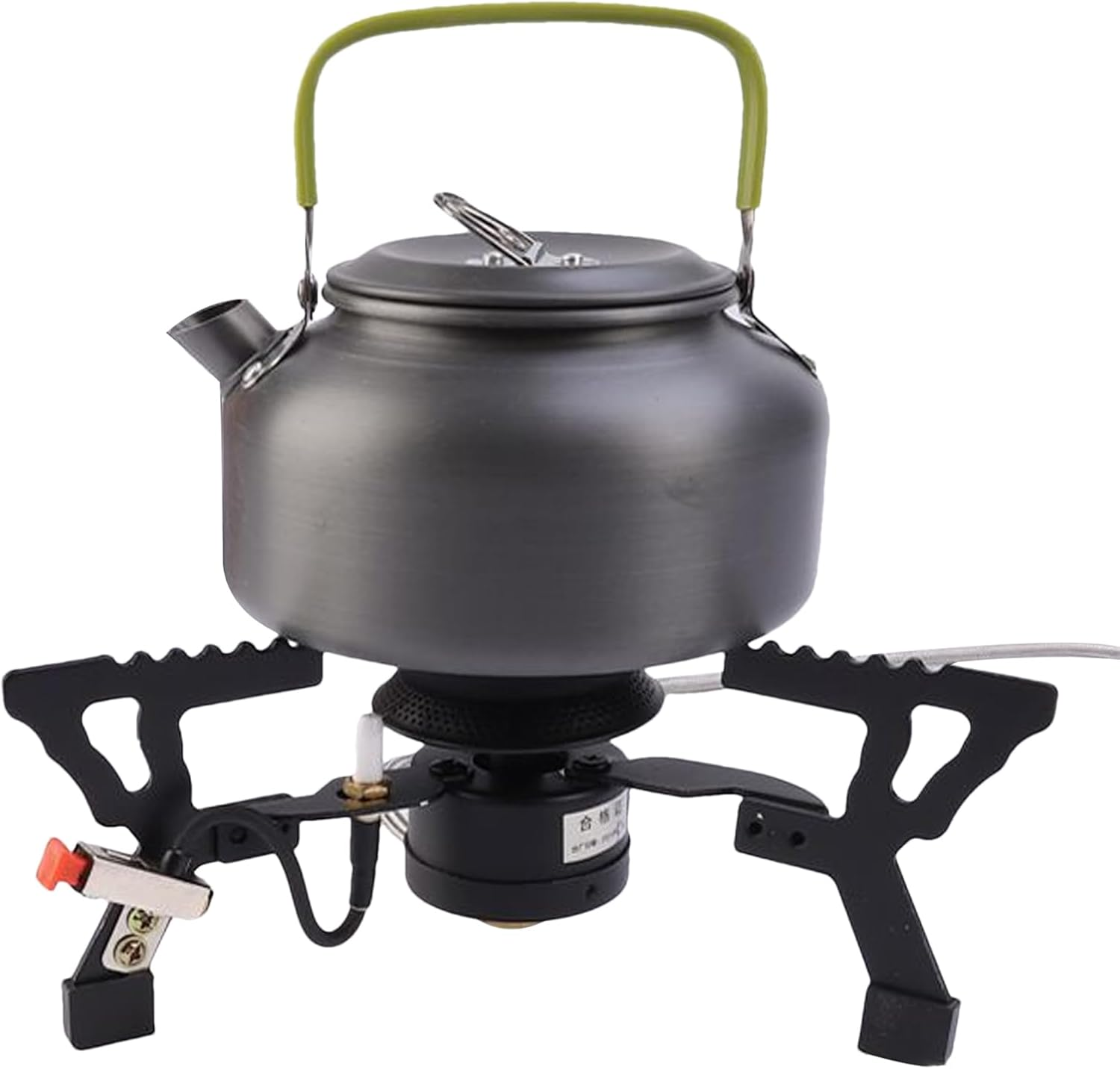 Camping Stove - Foldable Outdoor Stove for Hiking & Trekking | Windproof Folding Stove with Split Burner for Mountaineering Hiking Picnic Outdoor Cooking image number 3