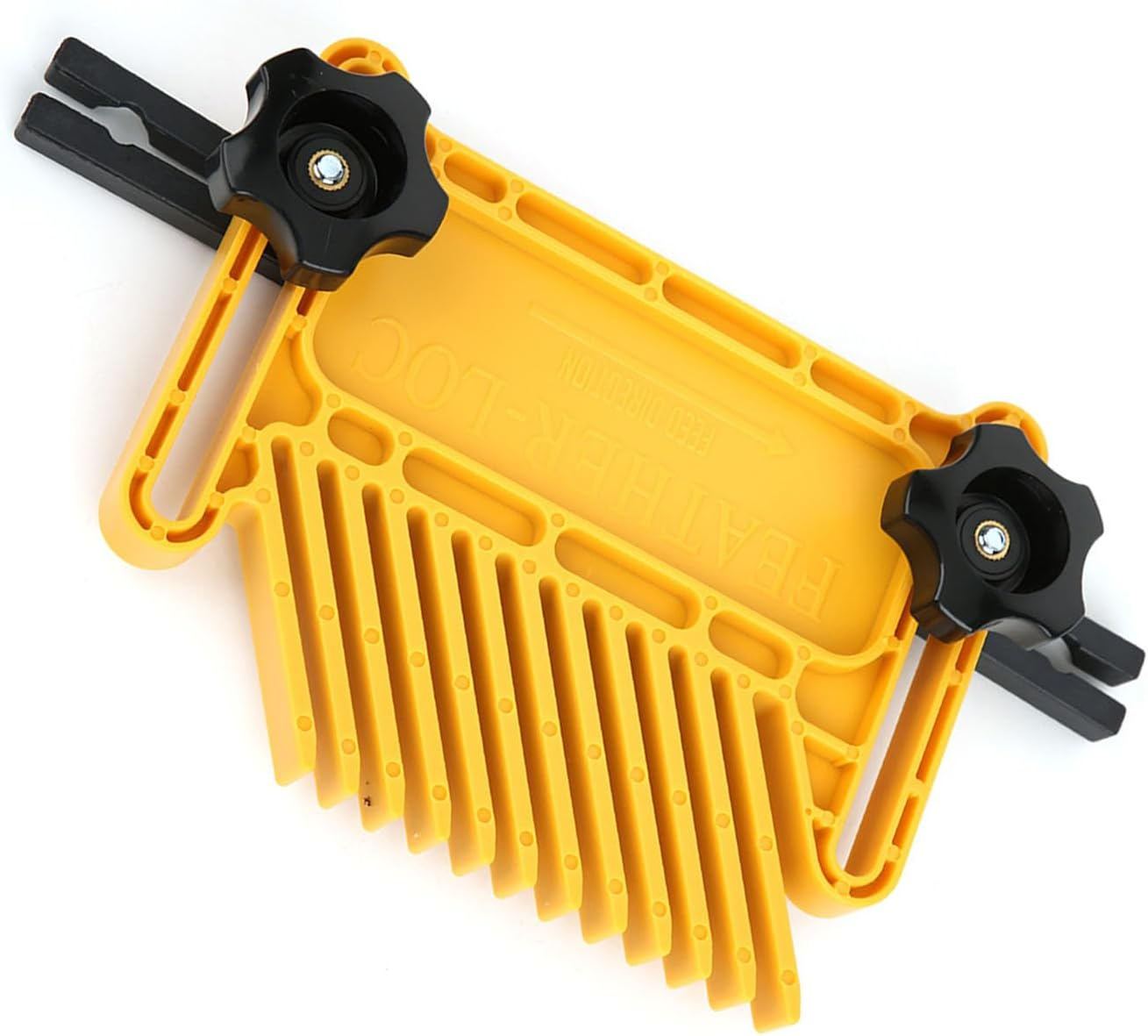 2Pcs Woodworking Board Set Router Tables Saws, Yellow Carpentry Aid Hand Tool Kit, for Woodworking Featherboard with Router Table image number 6