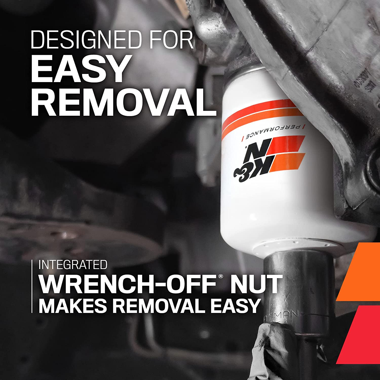 K&N HP-6001 Premium Oil Filter for 2004 IC Corporation 1000 SC 7.3L V8 Diesel image number 3