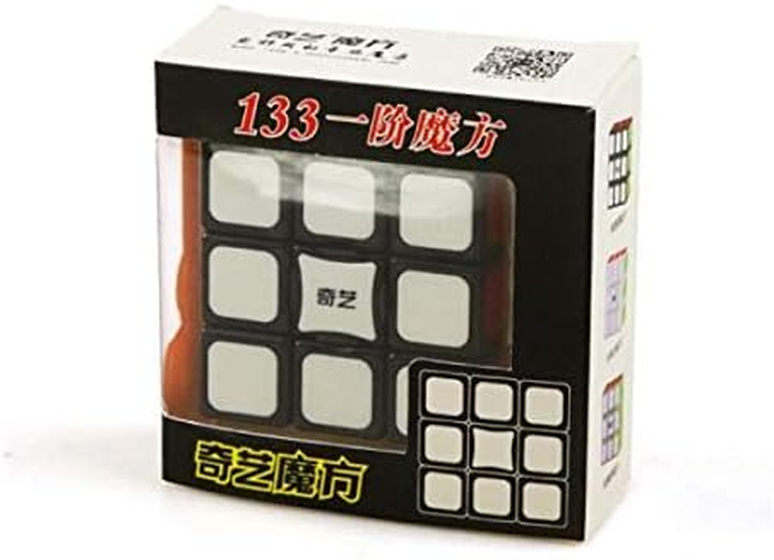 Cuberspeed Qiyi 1X3X3 Super Floppy Stickerless Magic Cube 3X3X1 Black Titles Version Speed Cube image number 2
