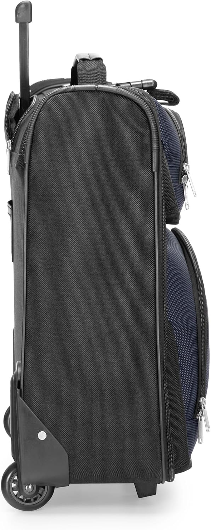 Travel Select Amsterdam Rolling Garment Bag Wheeled Luggage Case, Navy (23-Inch) - Navy image number 3