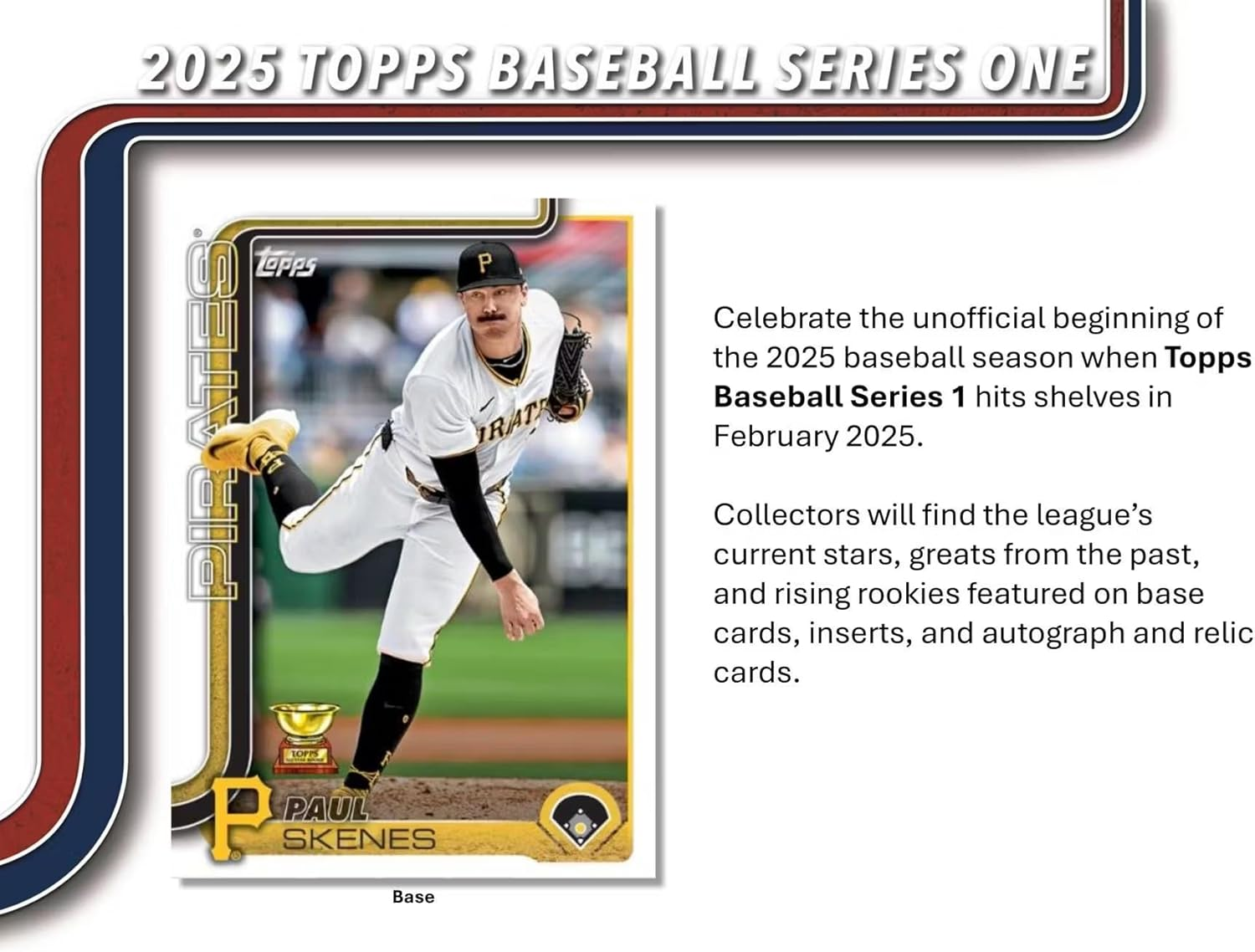 2025 Topps Series 1 Baseball Trading Card MLB Hobby 20 Pack Box (1 Autograph or Relic) image number 2
