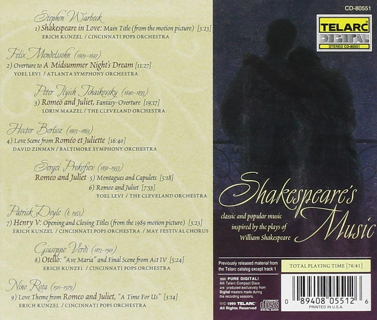 Shakespeare'S Music