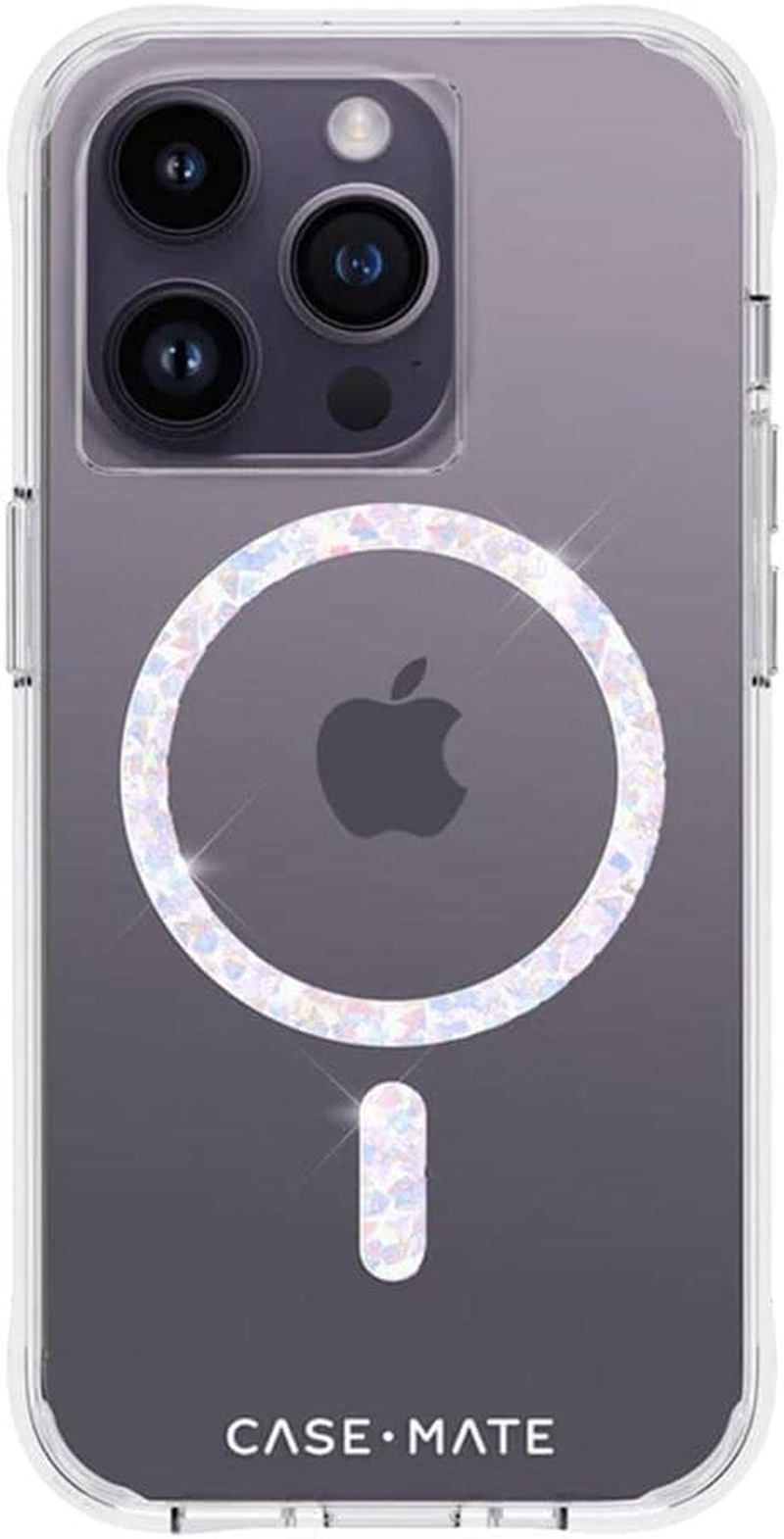 Case-Mate Iphone 14 Pro Case - Twinkle Diamond [10Ft Drop Protection] [Compatible with Magsafe] Magnetic Cover with Cute Bling Sparkle for Iphone 14 Pro 6.1", Anti-Scratch, Shock Absorbent, Slim Fit