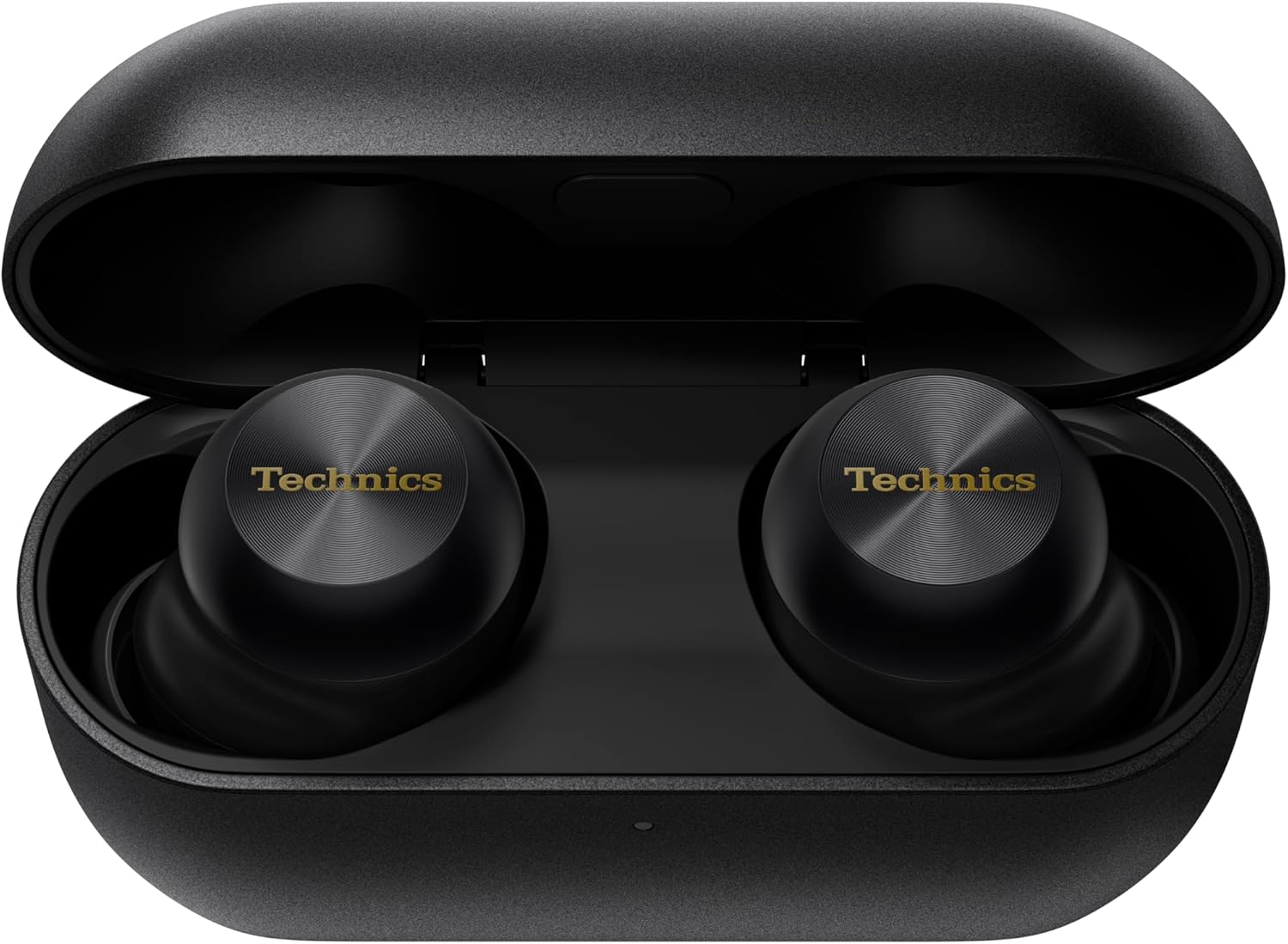 Technics AZ100 True Wireless Noise Cancelling Bluetooth Earbuds with Magnetic Fluid Driver, Voice Focus AI, 3 Device Multipoint Connectivity, LDAC Compatible, Black (EAH-AZ100E-K) - Champagne Gold image number 7