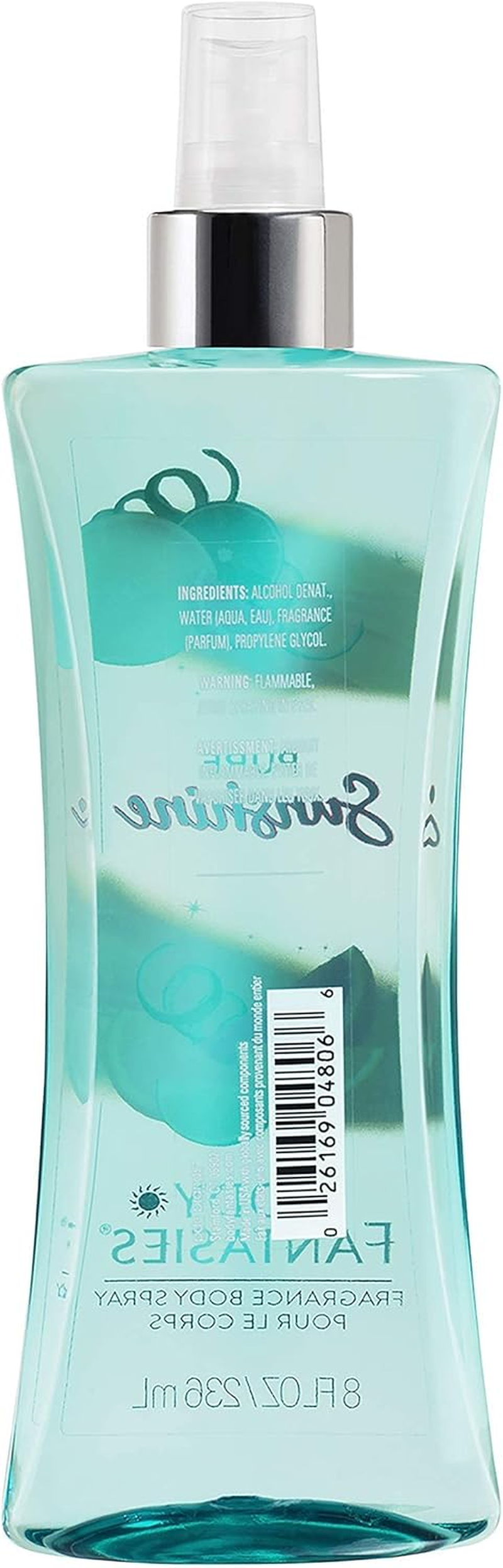 Body Fantasies Pure Sunshine by Parfums De Coeur Body Spray 8 Oz - 240 Ml (W) - 240 Ml