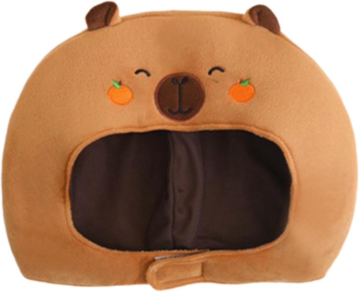 Kowaku Plush Headgear Hat Props Capybara Headdress for Stage, Performances Nightclubs image number 2