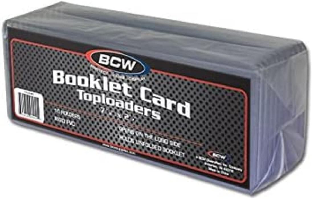BCW Supplies Booklet Card Topload (10 Count Pack)