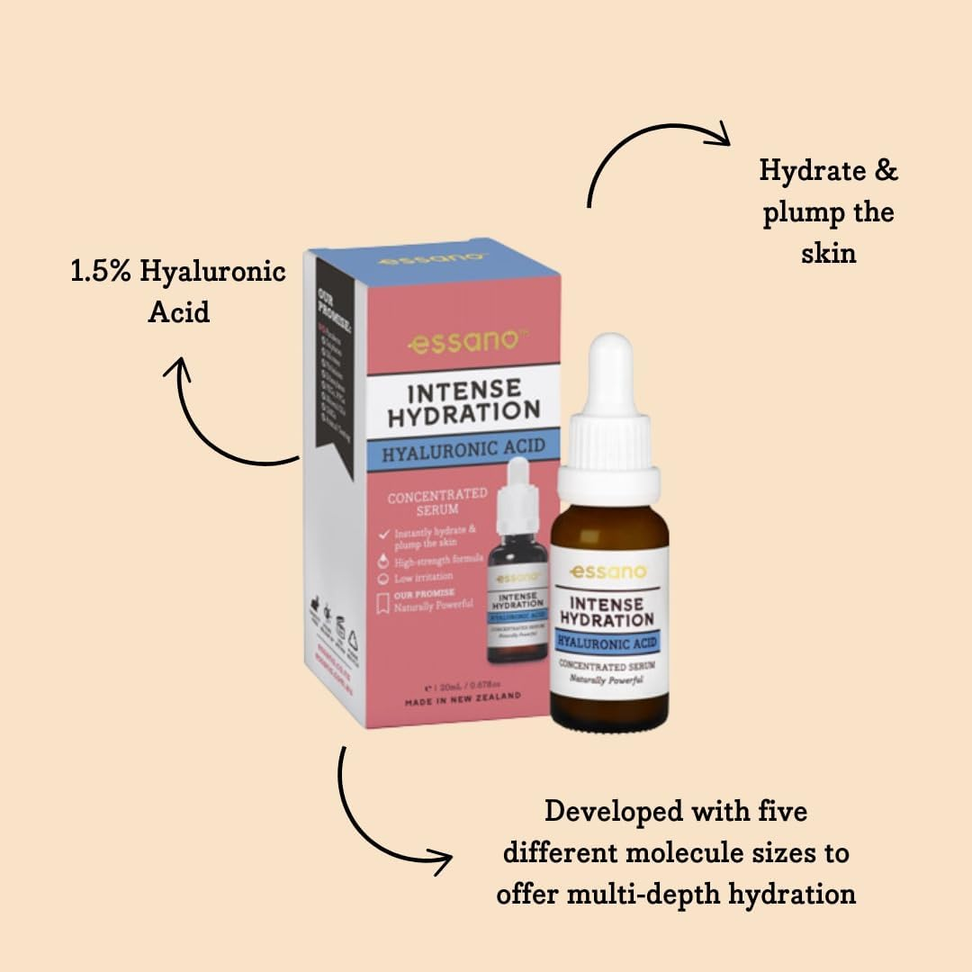 Essano Hyaluronic Acid Intense Hydration Concentrated Facial Serum 20 Ml image number 6