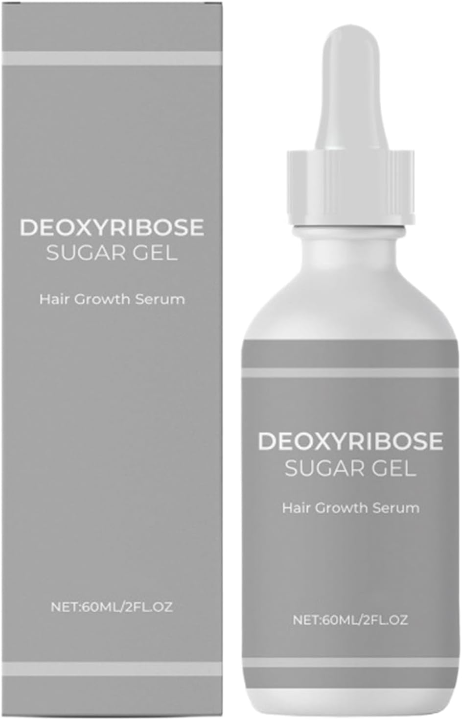 3Pcs Deoxyribose Sugar Gel Hair Growth, 3X60Ml Deoxyribose Sugar Hair Growth Serums, Serums Oil for Strengthening Hairs, Hairs Treatments Oil for Men and Women image number 2