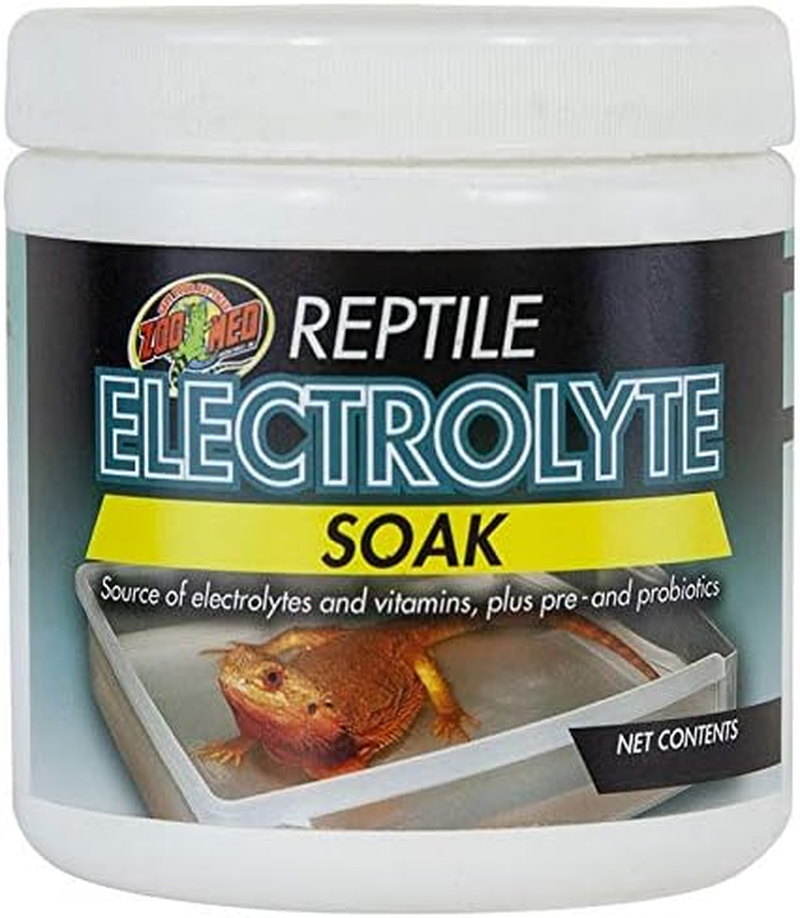 Dbdpet Bundle with Zoomed Reptile & Amphibian Electrolyte Soak (16Oz) - Includes Pro-Tip Guide - Great for Beardies, Chameleons, and Geckos after Laying Eggs!