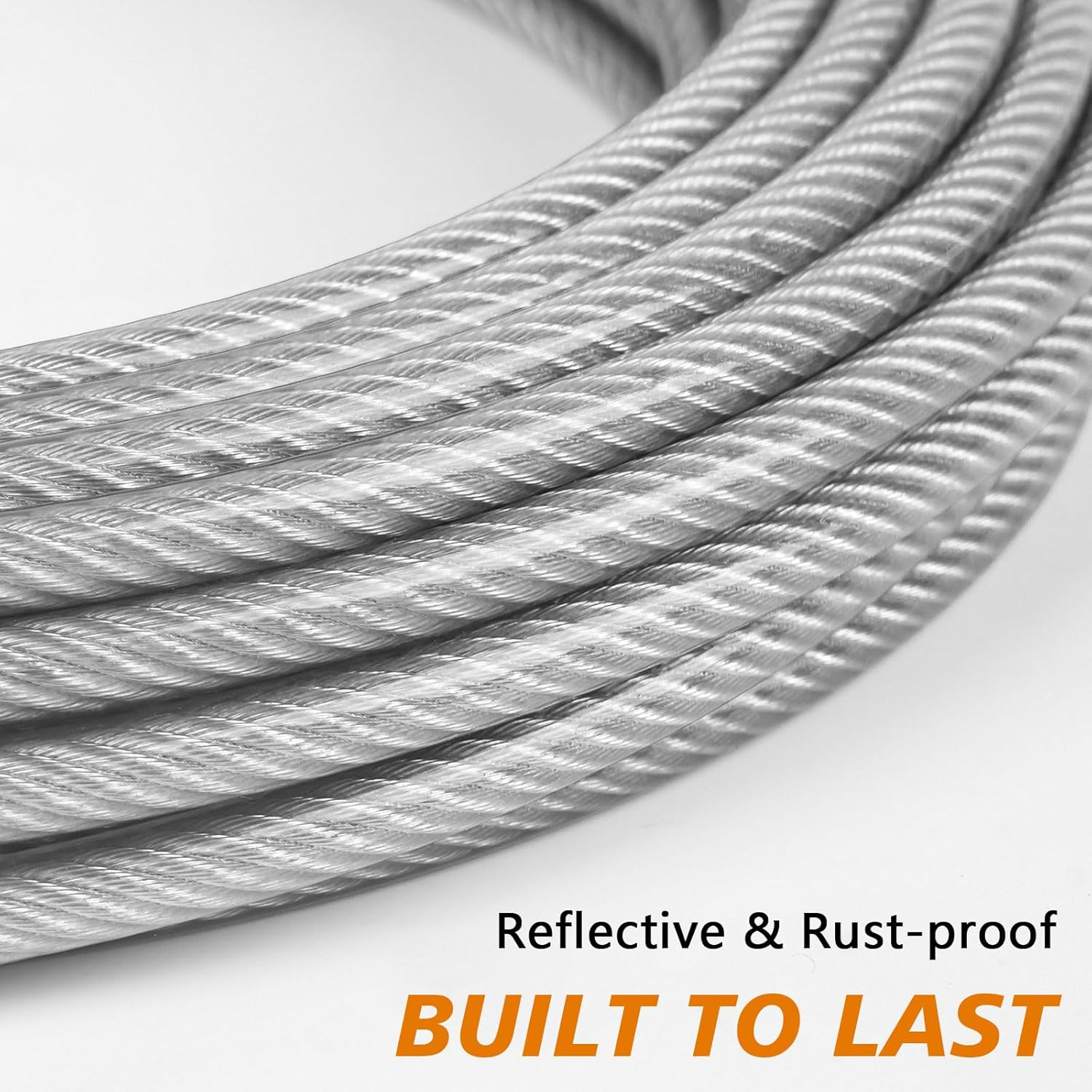 Xiaz Dog Runner Cable Dog Run Trolley Tie Out Cable for Large Dogs up to 250 Pound, 50-Feet image number 6