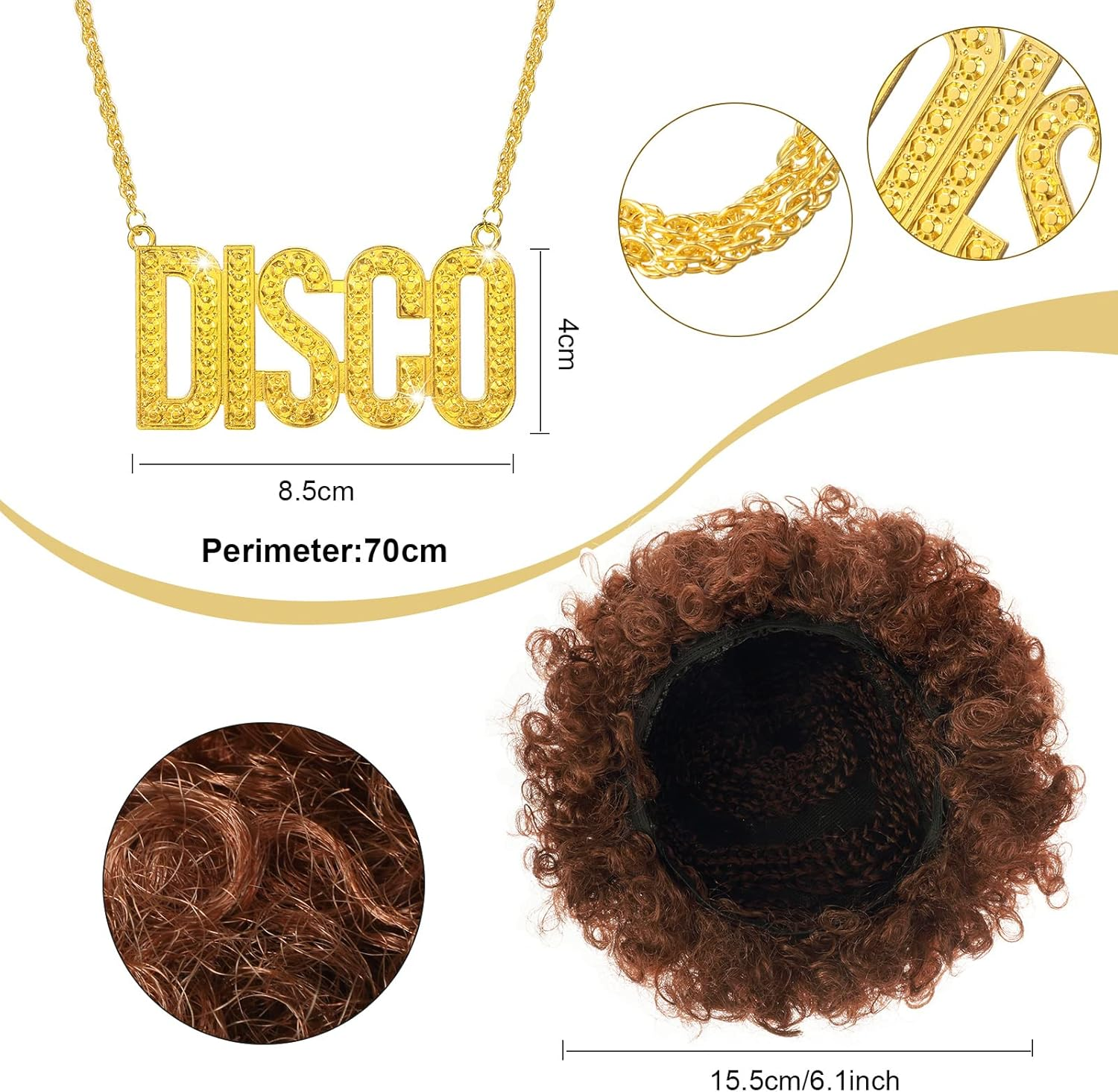 4 Pcs Mens 70S Disco Costume Set Disco Casual Paisley Top Floral Vintage Long Sleeve Shirt for 70S Disco Party Christmas Prom image number 4