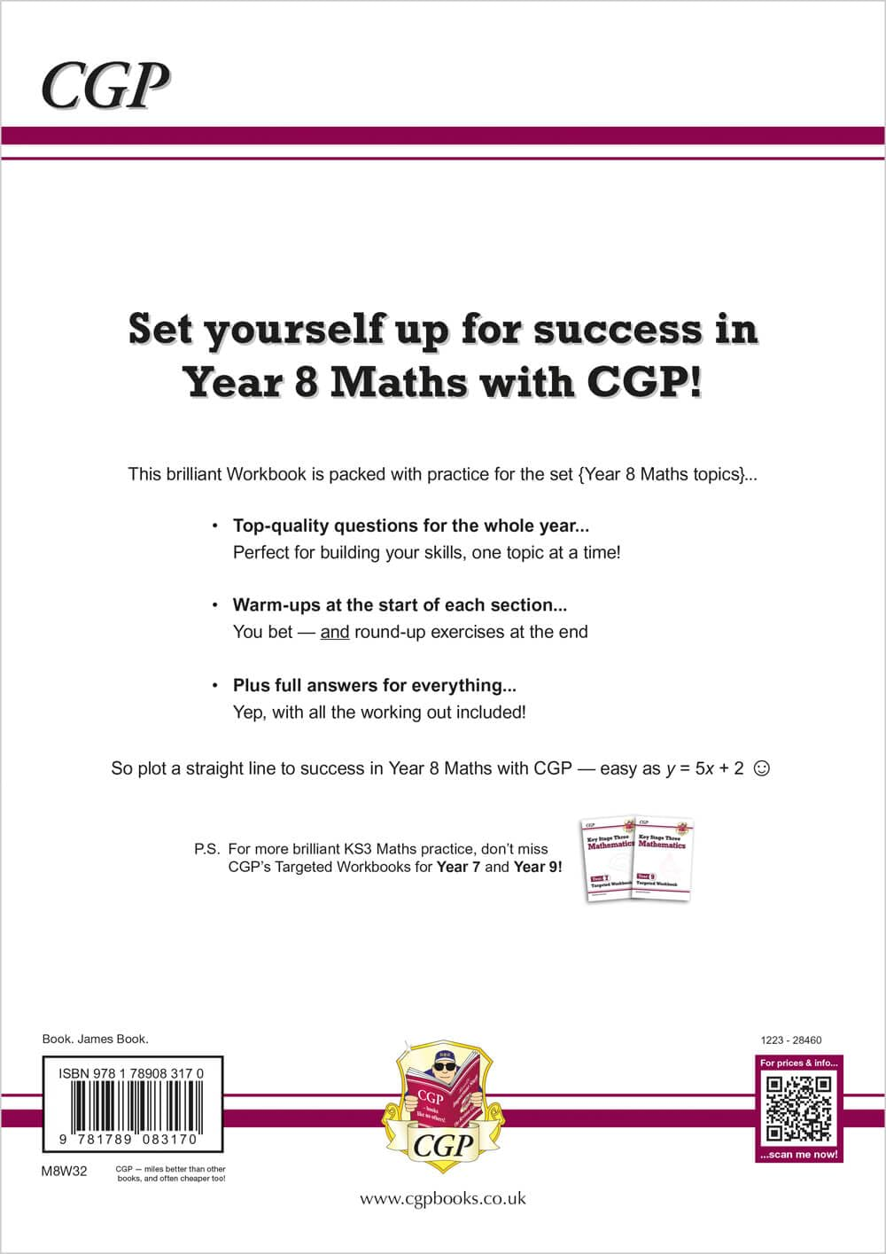 KS3 Maths Year 8 Targeted Workbook (With Answers) image number 5