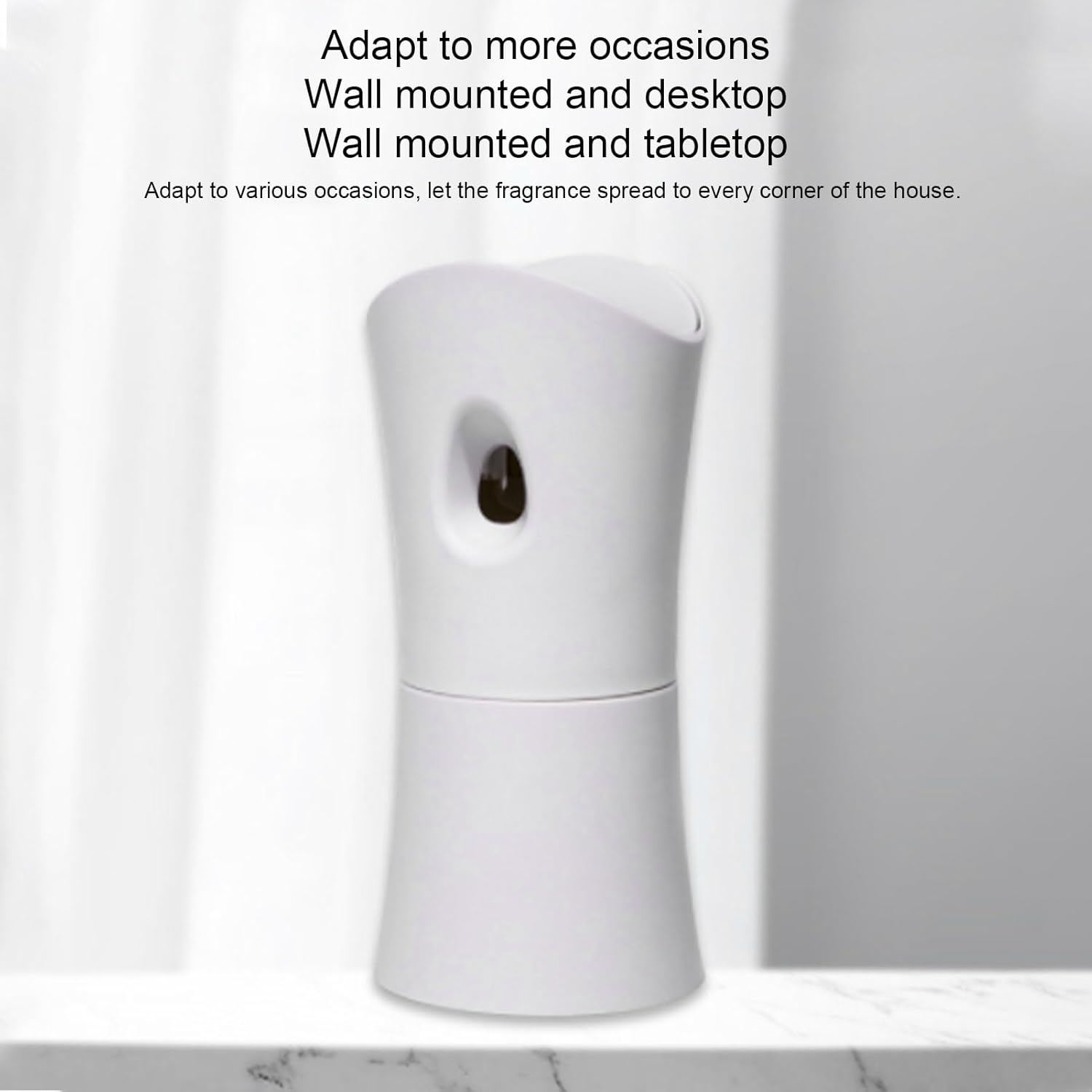 Automatic Fragrance Sprayer with Timer, Desktop Wall Mounted Auto Air Freshener, 320Ml Capacity, for Home Hotel Lobby Meeting Rooms image number 2