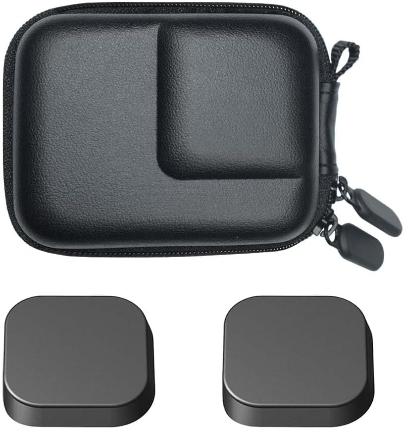 ULBTER Mini Storage Bag Case for Gopro Hero 13 Black + Hero13 Rubber Lens Cap Cover, Carrying Boxes Accessory for Go Pro [2+1 Pack] image number 5