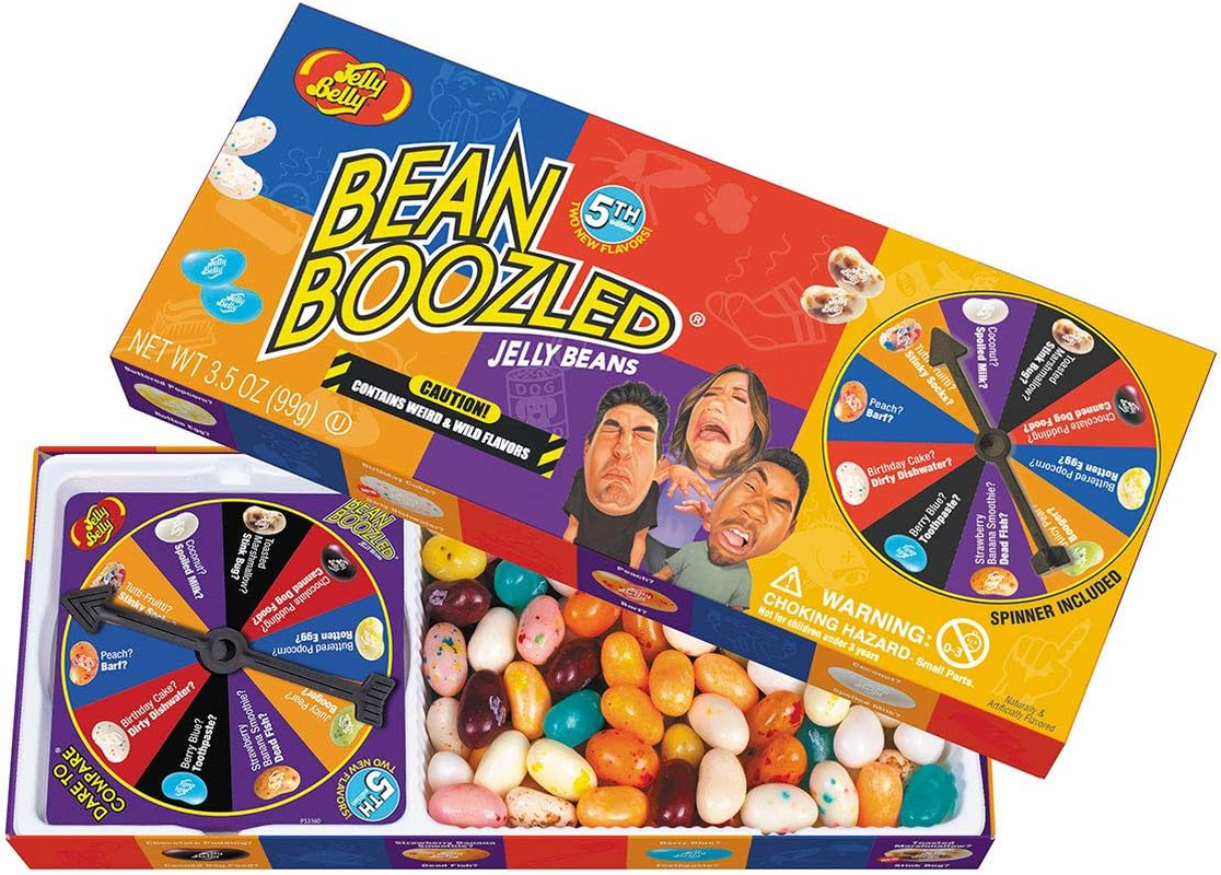 Jelly Belly Beanboozled Jelly Beans Spinner Gift Box, 5Th Edition, 3.5 Ounce (Pack of 1) image number 1