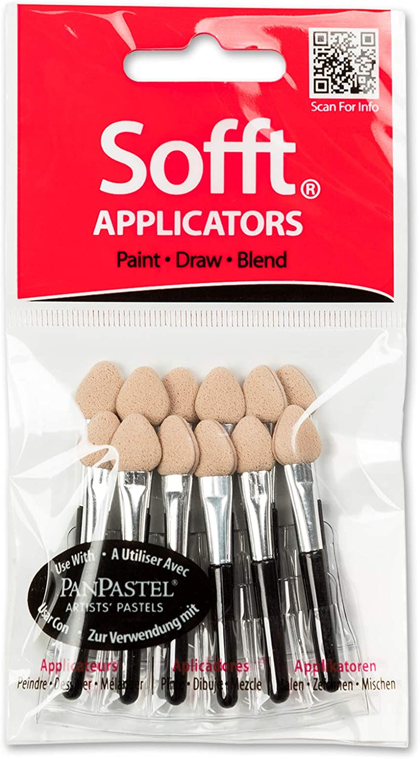 Panpastel PP63052 Sofft Mini Applicators X12 image number 2