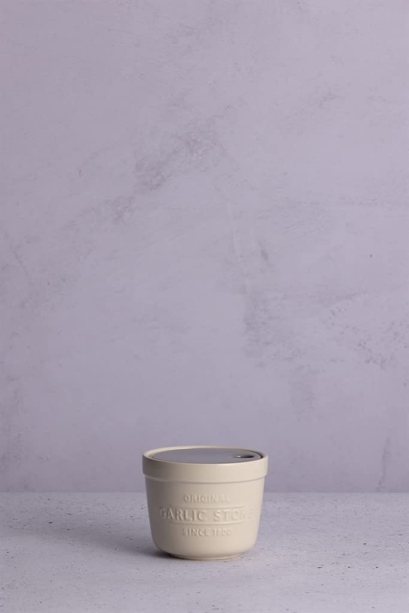 Mason Cash 2008.188 Innovative Kitchen Stoneware Garlic Store and Grater, 12.5Cm, White 28498 image number 3