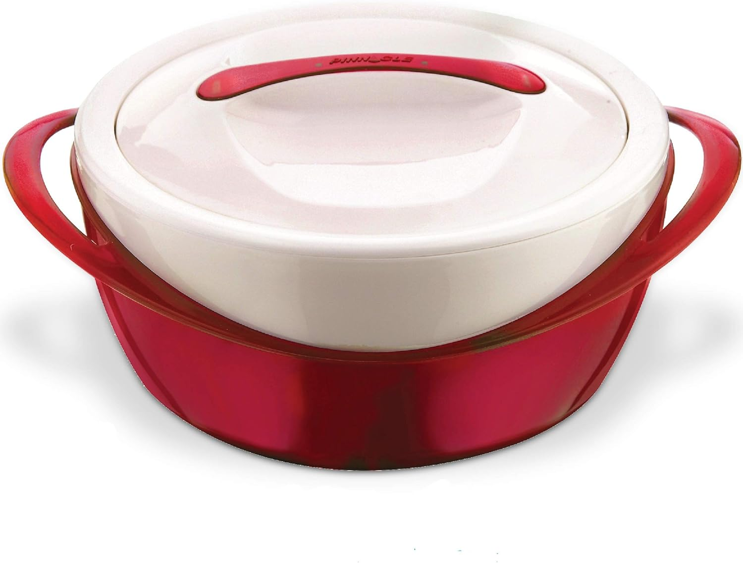 Pinnacle Thermoware Large Insulated Casserole Dish with Lid 3.6 Qt. Elegant Hot Pot Food Warmer/Cooler -Thermal Soup/Salad Serving Bowl Stainless Steel Hot Food Container Green 3.6 Qt