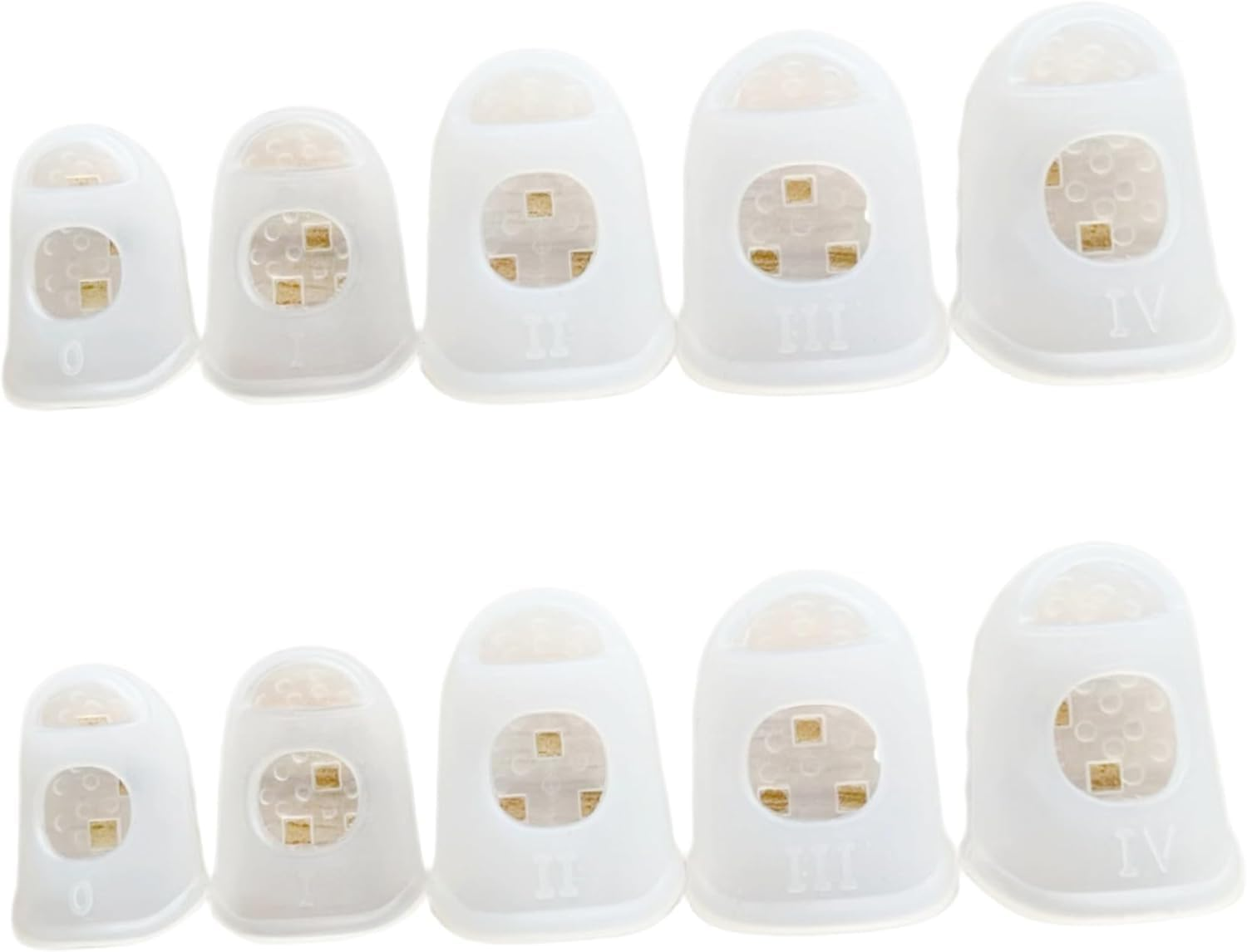 Nail Biting Prevention for Kids | Reusable Silicone Finger Guards to Stop Thumb Sucking Habit | 10Pcs Soft & Comfortable Finger Sleeves Protectors image number 5