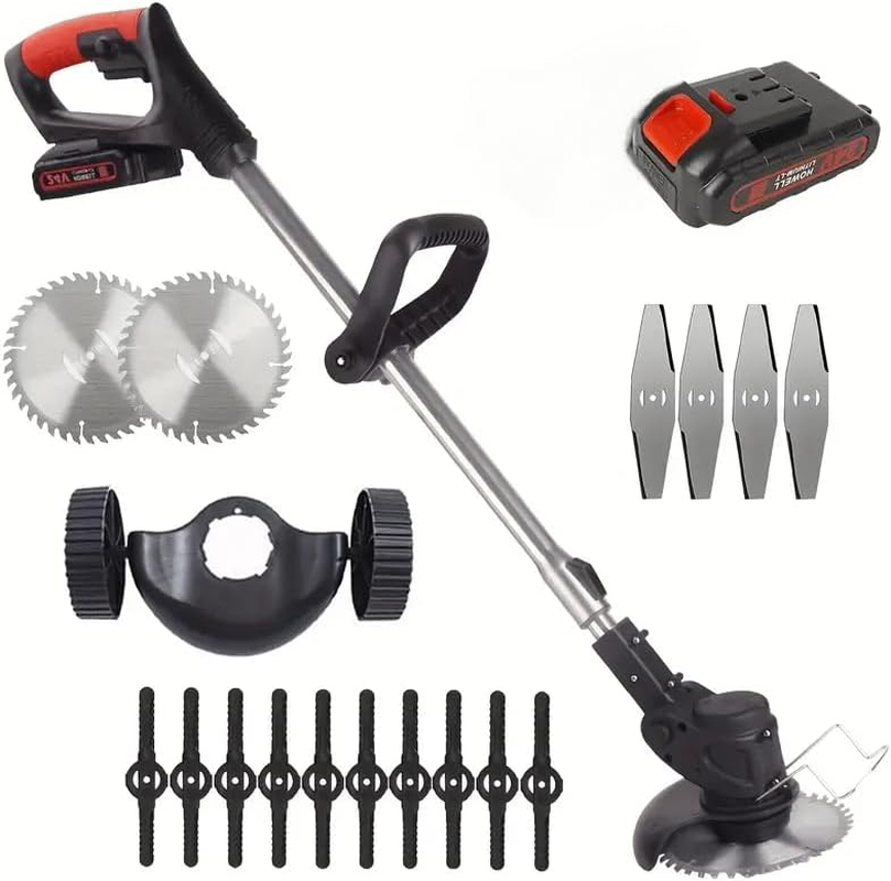 3200W Electric Brushcutter with 36V Lithium Battery, 4 Metal Blades, 10 Plastic Blades, AU Plug image number 5