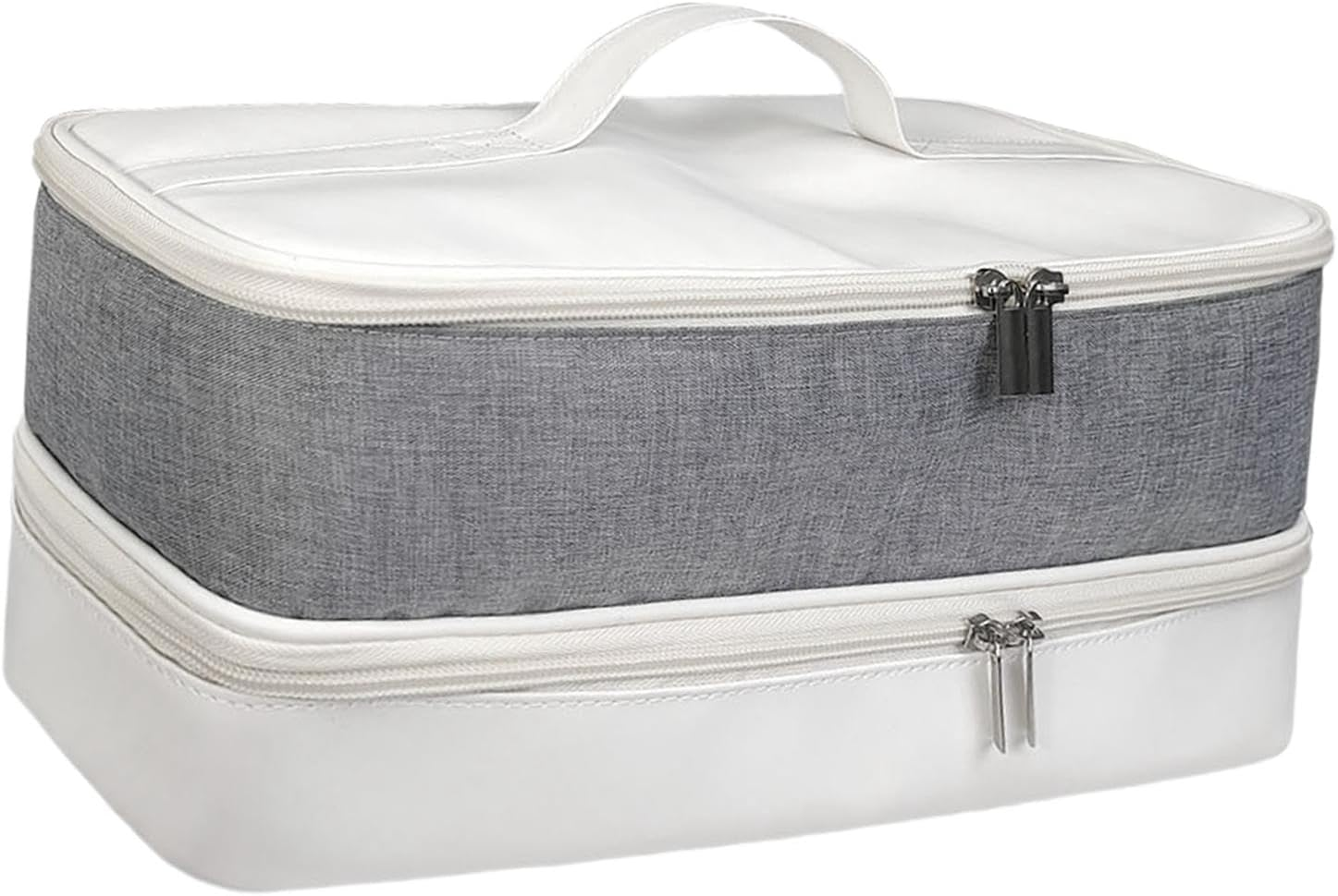 Hair Dryer Storage Bag Shockproof Multifunctional Double Layer Carrying Case image number 6