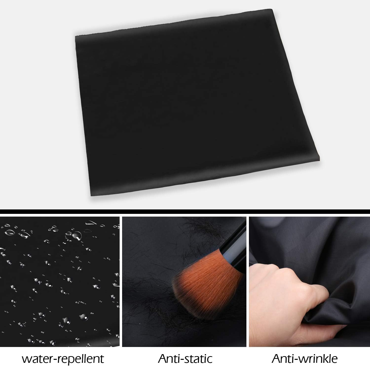 Professional Home Hair Cutting Kit - Quality Home Haircutting Scissors Barber/Salon/Home Thinning Shears Kit with Comb and Case for Men and Women - Sliver image number 2