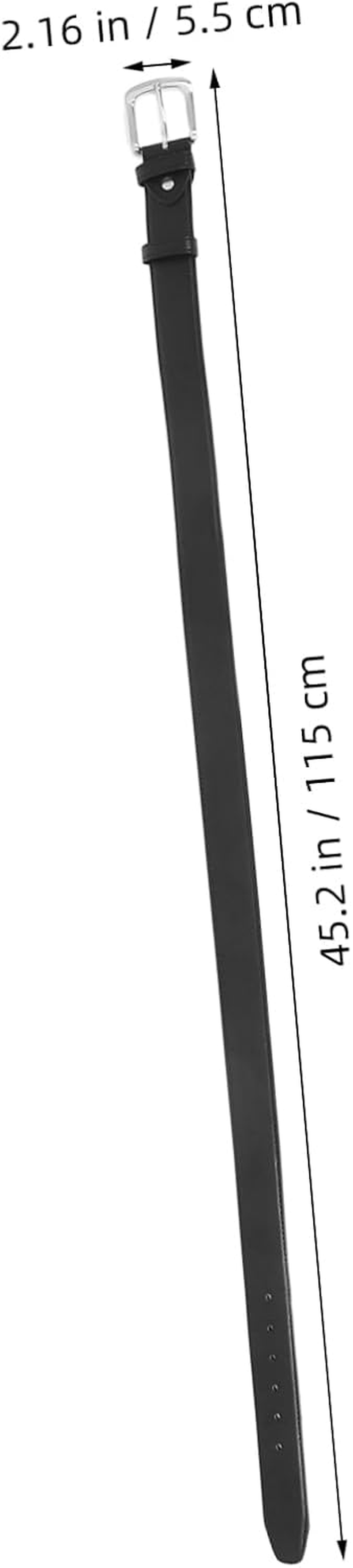 Totority Money Belt with Hidden Compartments Theft PU Wallet Belt for Men Black Travel Accessory Zipper for Valuables and Cash for Business Trips and Daily Use - Black image number 4