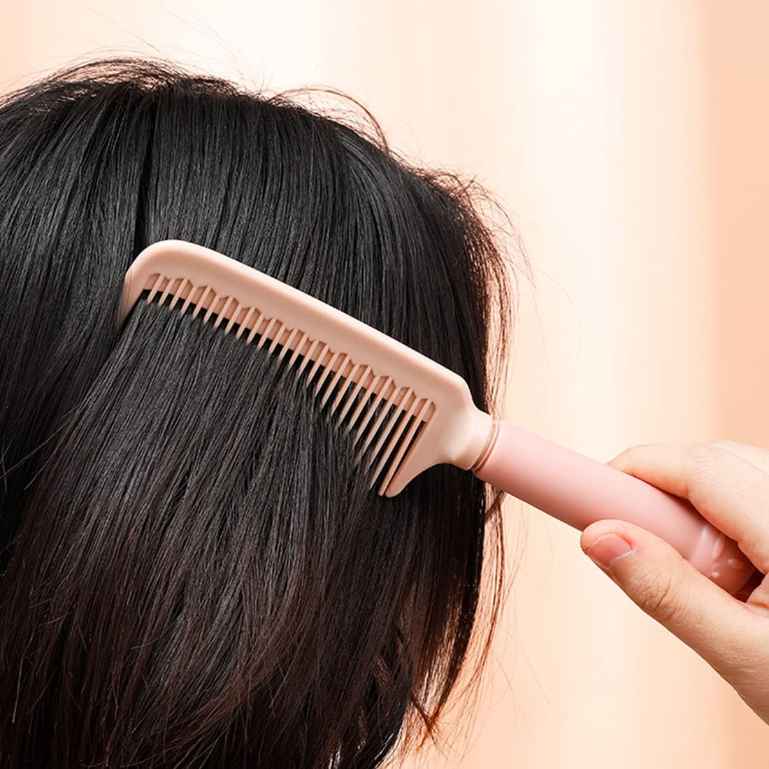 IUDWCG 2 Pcs Hair Comb Silicone Comb Anti-Static Comb Anti-Break Cute Cartoon Student Girls Anti-Static Children Adults image number 4