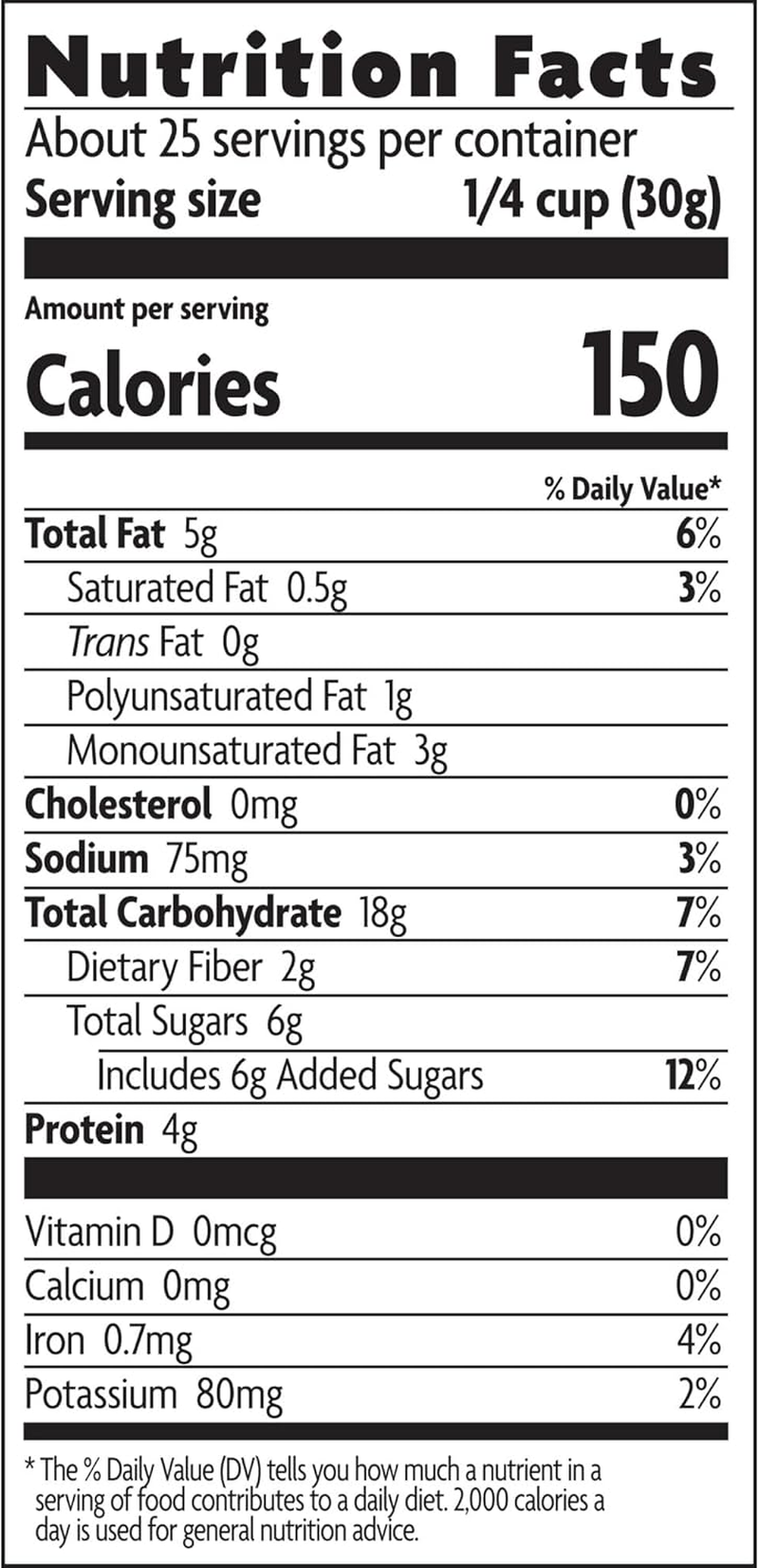 Love Crunch Organic Dark Chocolate & Peanut Butter Granola, 26.4 Oz (Pack of 1), Non-Gmo, Fair Trade, by Nature'S Path image number 2
