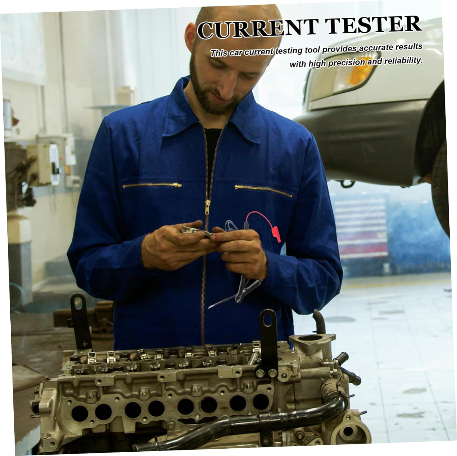 SOESFOUFU High Precision Leak Detection Tool Car Leak Tester Automotive Electrical System Tester image number 2