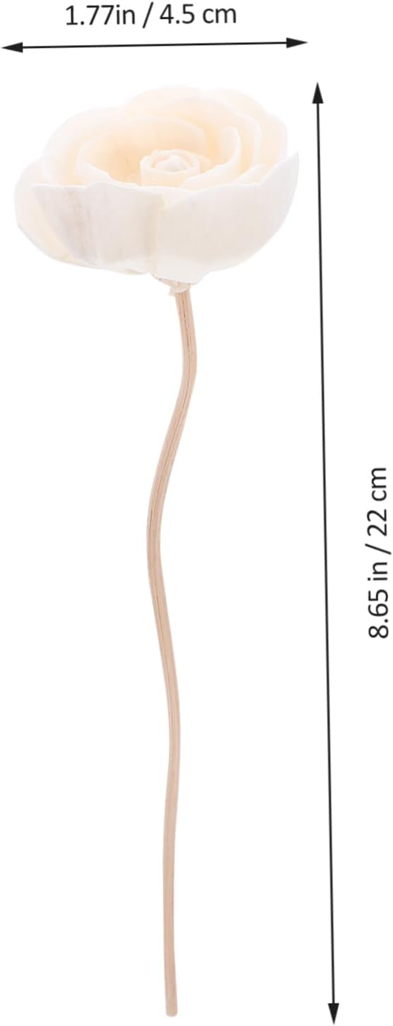 DOITOOL 20Pcs Aromatic Dried Flower Diffuser Sticks for Home Office Spa Scent Diffuser Sticks Aroma for Essential Oil Aroma in Home Decor