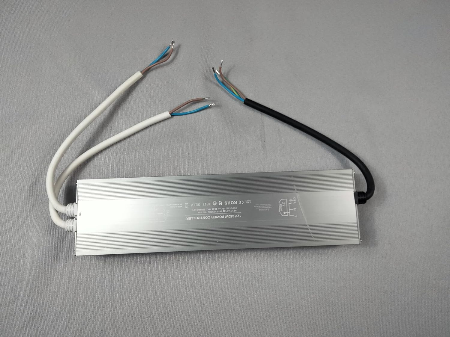 LED Power Supply Waterproof IP67 High-Power Transformer 12V DC Driver Adapter (350W/12V) image number 1