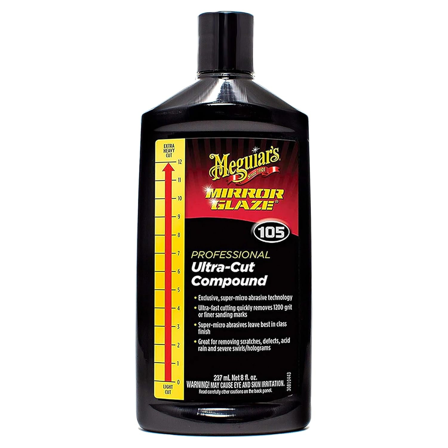 Meguiar'S M105 Mirror Glaze Ultra-Cut Compound - 8 Oz. image number 6