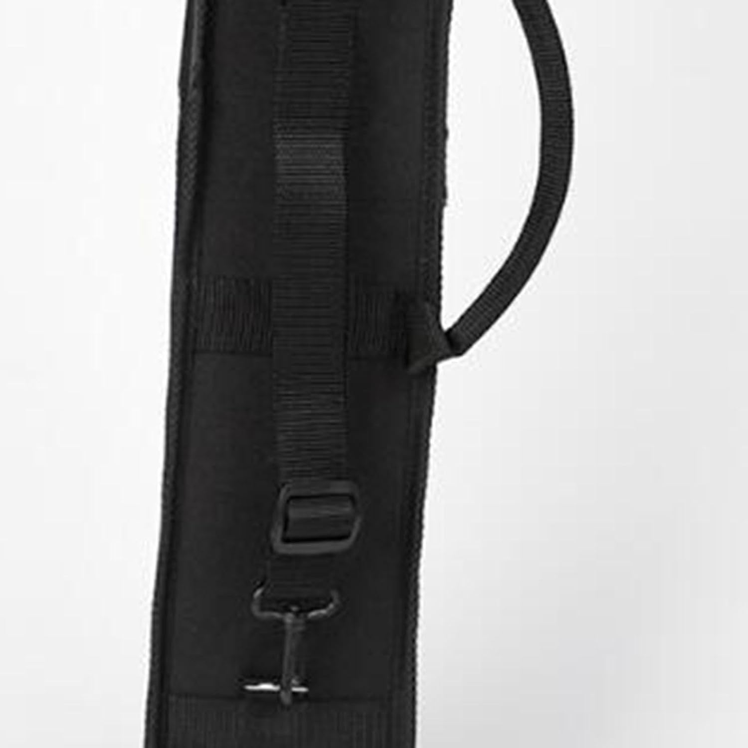 Luwecf Double Bass Bow Case with Enhanced Protection for String Instrument Storage, Black - Red image number 2