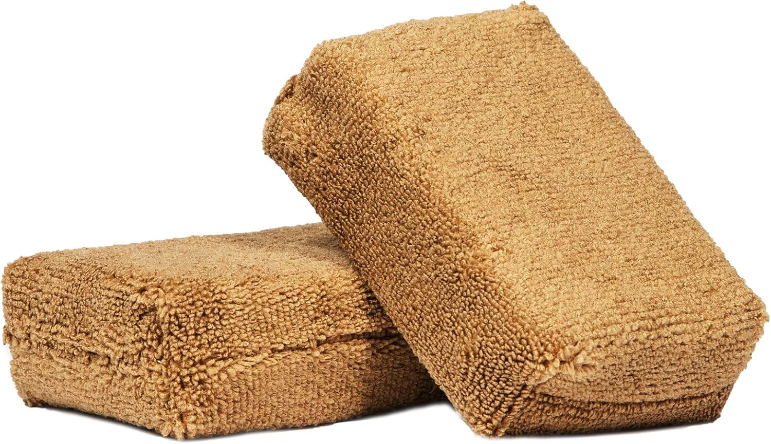 Chemical Guys Workhorse Premium Microfiber Applicator, Tan