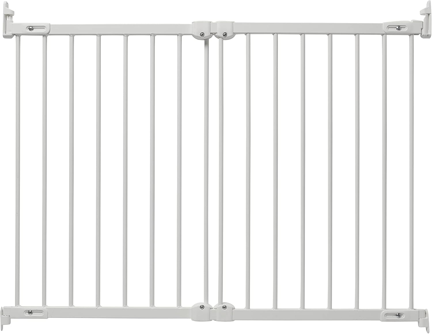 Babydan Flexifit, 67-105.5 Cm, Extendable and Flexible Stair Gate/Baby Gate/Safety Gate, Metal, White, Made in Denmark - (Pet Gate/Dog Gate)