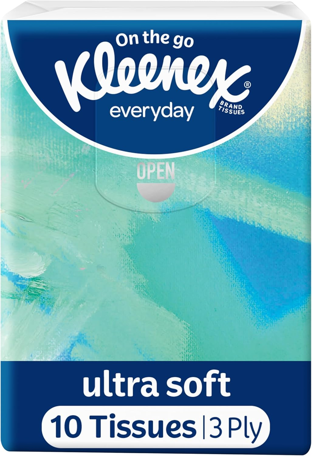 Kleenex Ultra Soft Pocket 3 Ply Facial Tissues (6 X 10 Pack) image number 3