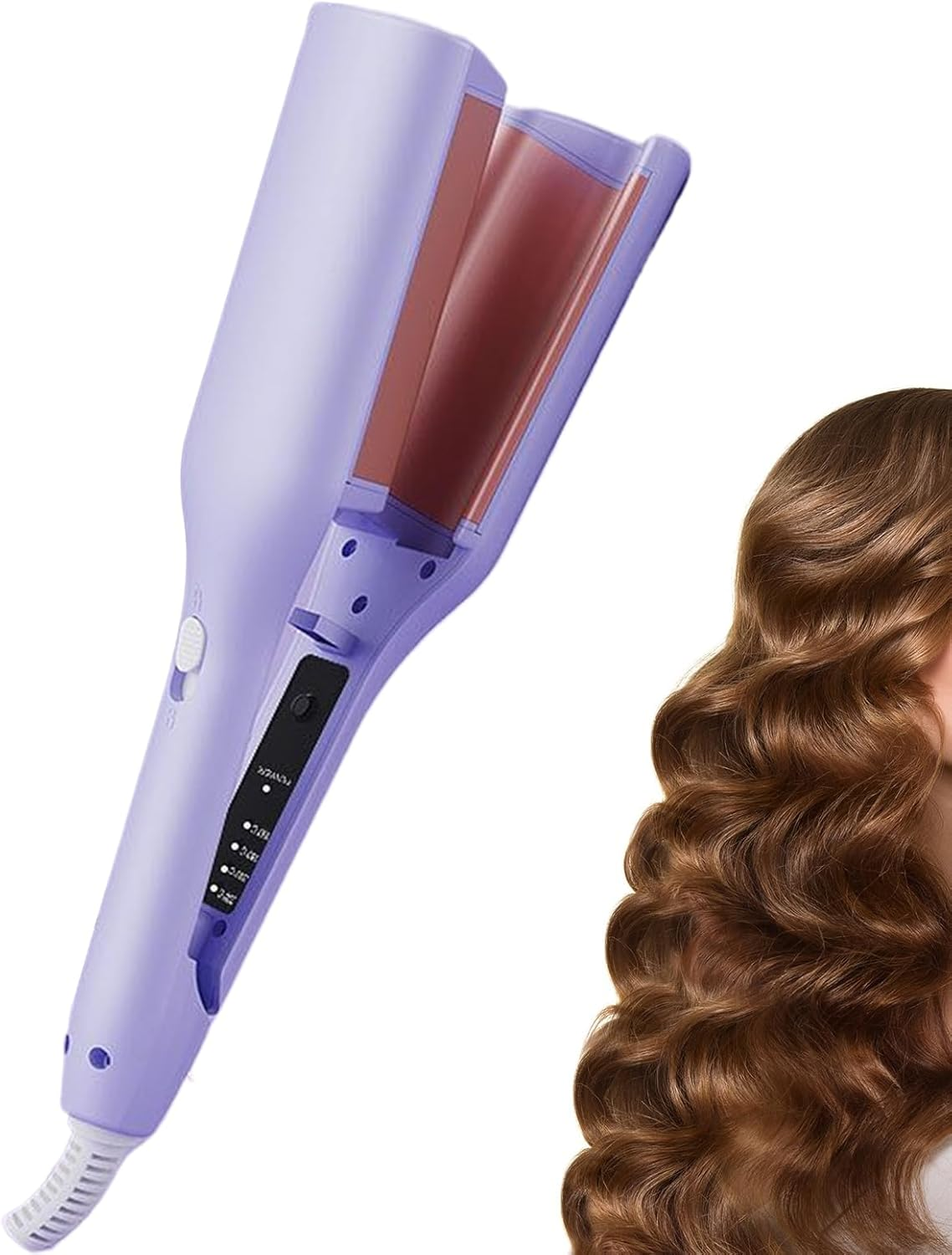 Hair Curling Iron, Portable Negative Ion Hair Styling Tool, Hairstyling Tool Portable for Women Home Fashion Enthusiast Date Night College Students Dance Hairstylist Salon
