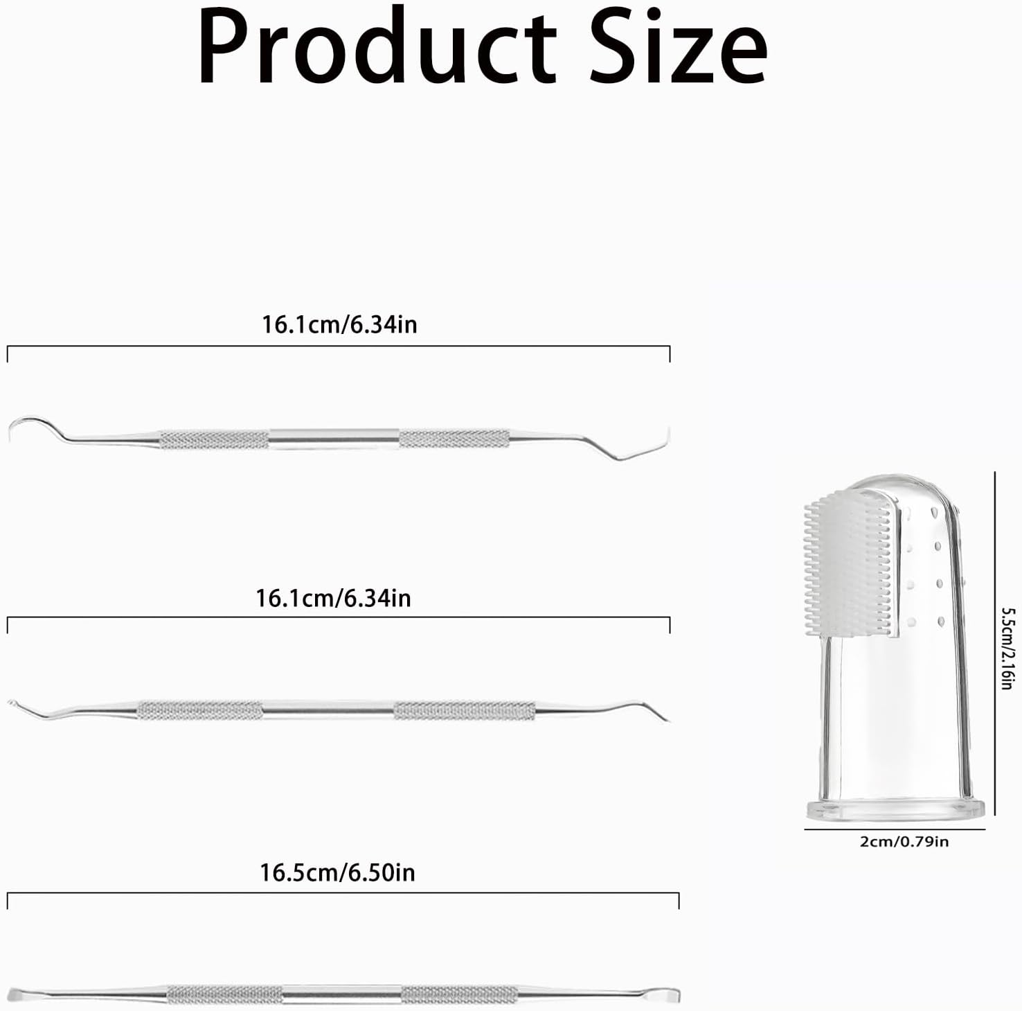 Tartar Remover Set for Dogs and Cats, Dog Tartar Remover Set, 3 Pieces Tartar Remover for Dogs, Tooth Cleaner for Animals, Dog Scaler Tartar Remover, Tartar Remover Dog image number 4