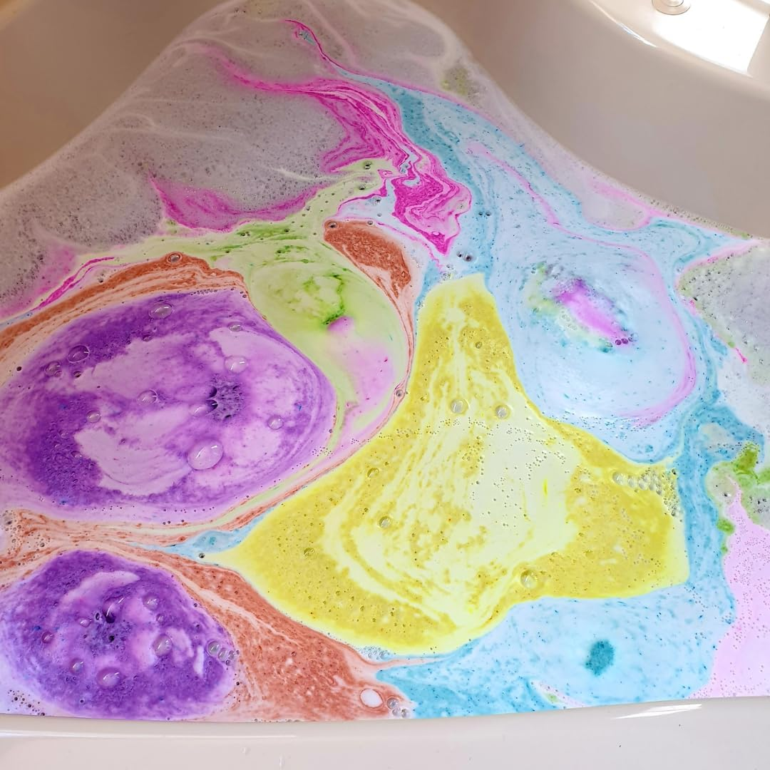 Little Brown Goose Marshmallow Bath Fizz 200 Grams - Our Bath Dust Packs Are like a Luxurious Bath Bombs/Bath Bomb image number 2