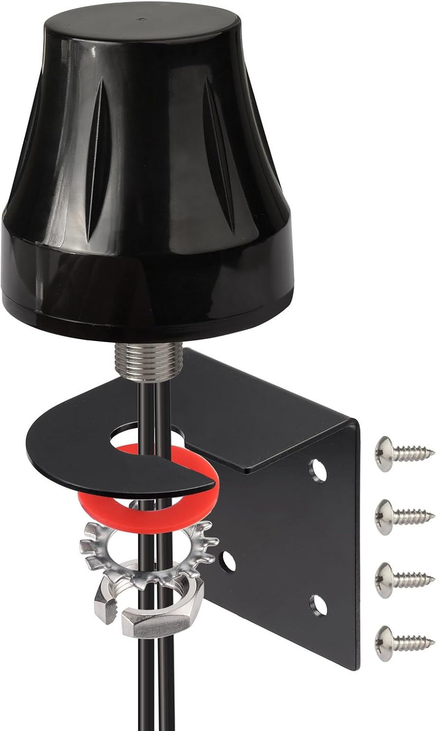 Bingfu 4G LTE Antenna Outdoor SMA Male MIMO Antenna with 3 Meter Cable Fixed Wall Mount Waterproof Antenna for 4G LTE Wireless CPE Router Hotspot Cellular Iot Industrial Terminal Security Camera image number 1